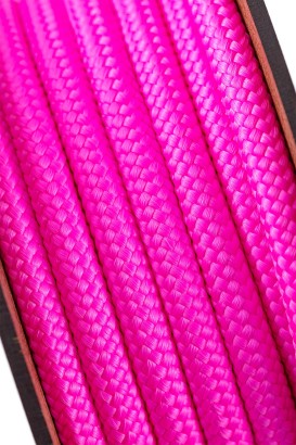 Розовая веревка для шибари на катушке - 10 м.