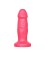 Розовый анальный фаллос - 12 см.
