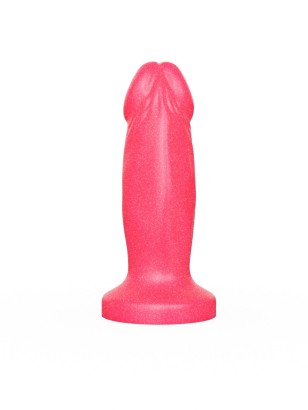 Розовый анальный фаллос - 12 см.