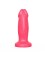 Розовый анальный фаллос - 12 см.
