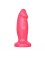 Розовый анальный фаллос - 12 см.