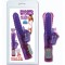 Фиолетовый хай-тек вибромассажёр SHANES WORLD - 17,5 см.