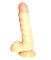 Фаллоимитатор-реалистик №25 с присоской - 16,5 см.