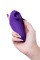 Фиолетовый клиторальный стимулятор Swizzy