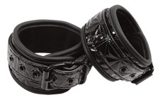 Черные оковы на ноги Sinful Ankle Cuffs