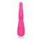 Розовый вибромассажер Impress™ Dual Kiss со стимуляцией клитора - 15 см.