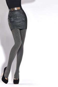 Колготки Cassie с зигзагообразным узором