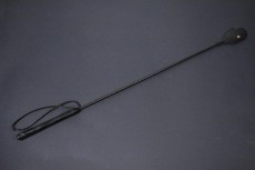 Чёрный стек с ладонью  Стоять-бояться  - 80 см.