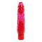 Красный вибратор-реалистик VIBRATOR JAMMY JELLY MUST RED - 16,5 см. 