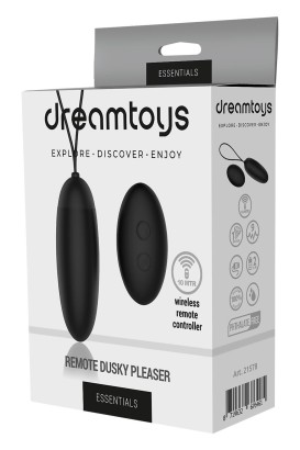 Черное виброяйцо REMOTE DUSKY PLEASER