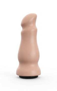 Анальный фаллоимитатор с приплюснутой головкой - 13 см. Анальный фаллоимитатор с приплюснутой головкой - 13 см.