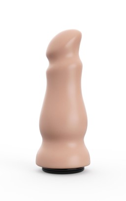 Анальный фаллоимитатор с приплюснутой головкой - 13 см.