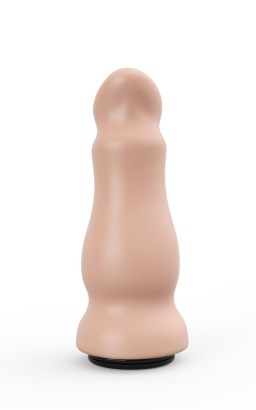 Анальный фаллоимитатор с приплюснутой головкой - 13 см.