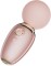 Нежно-розовый мини-вибратор с функцией нагрева Ava