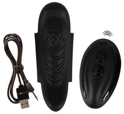 Черный вибратор в трусики Panty Vibrator