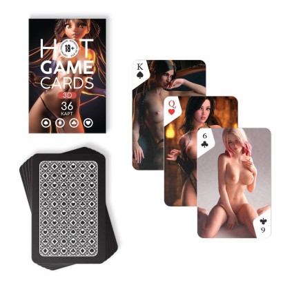 Игральные карты Hot Game Cards «3D»