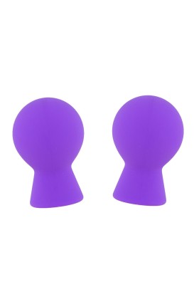 Фиолетовые присоски для груди LIT-UP NIPPLE SUCKERS SMALL PURPLE