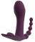 Фиолетовый вибратор для ношения в трусиках ARIVA RC Panty Vibrator