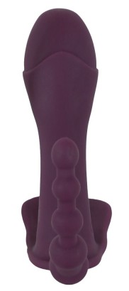 Фиолетовый вибратор для ношения в трусиках ARIVA RC Panty Vibrator