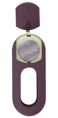 Фиолетовый вибратор для ношения в трусиках ARIVA RC Panty Vibrator