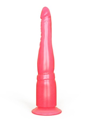 Фаллообразный плаг на присоске - 18,5 см.