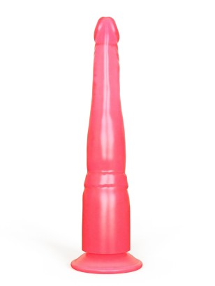 Фаллообразный плаг на присоске - 18,5 см.