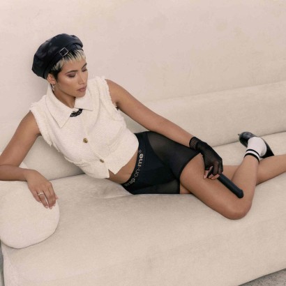 Трусики-шорты для фиксации насадок Strap-on-me Harness Lingerie Halo - size S