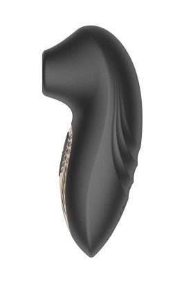 Черный вакуумный стимулятор клитора