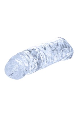 Прозрачная насадка-удлинитель Length Enhancer с подхватом - 27 см.