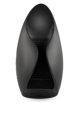 Черный мастурбатор с гибкими крылышками