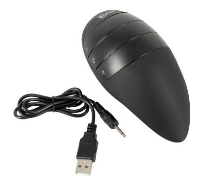 Черный мастурбатор с гибкими крылышками