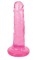 Розовый фаллоимитатор Slim Stick Dildo - 15,2 см.