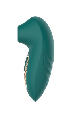 Зеленый вакуумный стимулятор клитора