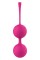 Набор розовых вагинальных шариков PLEASURE BALLS & EGGS DUO BALL SET