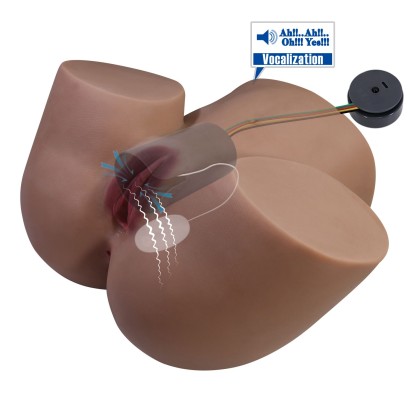 Мастурбатор Briony с 2 любовными каналами