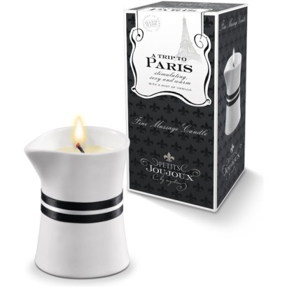 Массажное масло в виде малой свечи Petits Joujoux Paris с ароматом ванили и сандалового дерева 