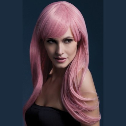 Светло-розовый парик Sienna
