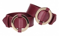 Бордовые наручники Halo Wrist & Ankle Cuffs Бордовые наручники Halo Wrist & Ankle Cuffs